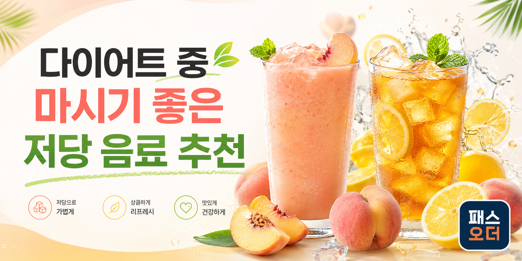저당 음료 추천, 다이어트 중에도 OK인 카페 메뉴는?