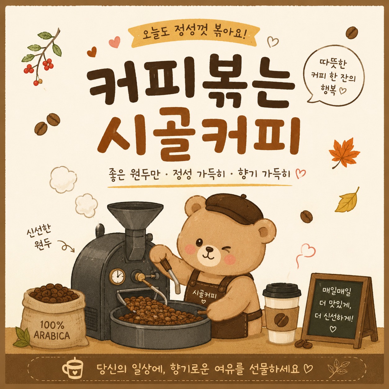 커피볶는 시골커피 양산어곡점