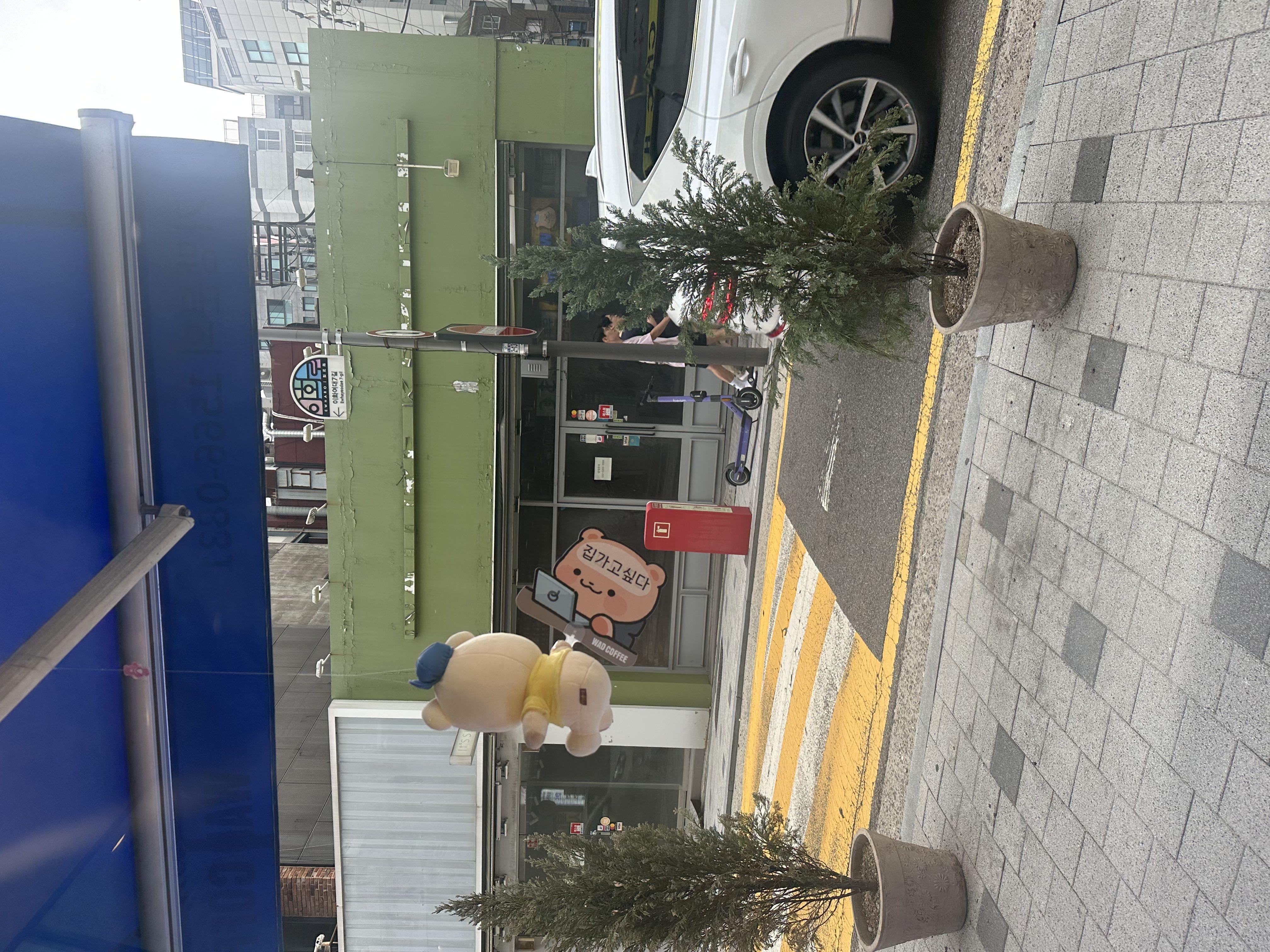 들어갈때 대롱대롱달린 귀여운 와드 가