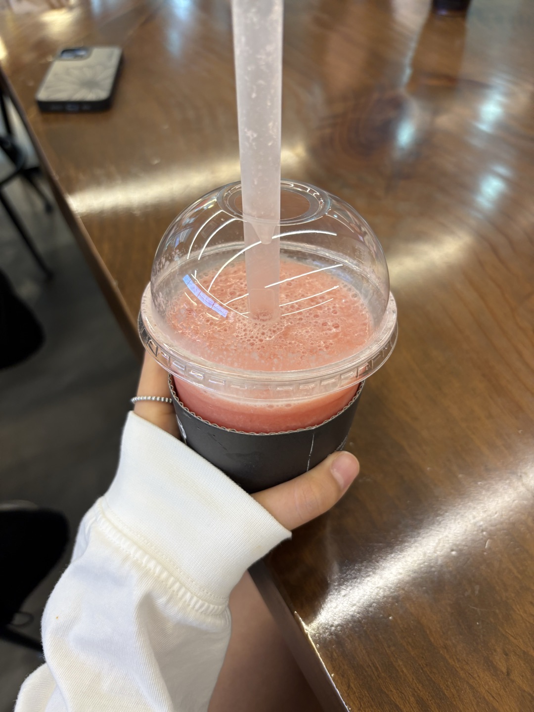 수박주스 이 근방에서 제일 맛있어요!