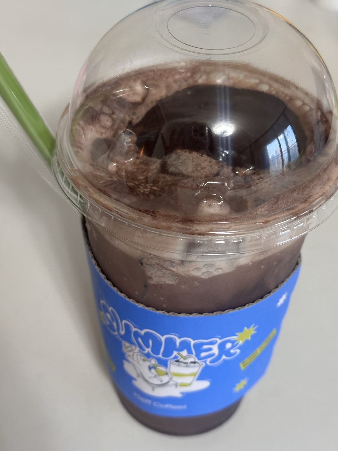 진짜진한 초코라떼에요! 초코라떼 너무