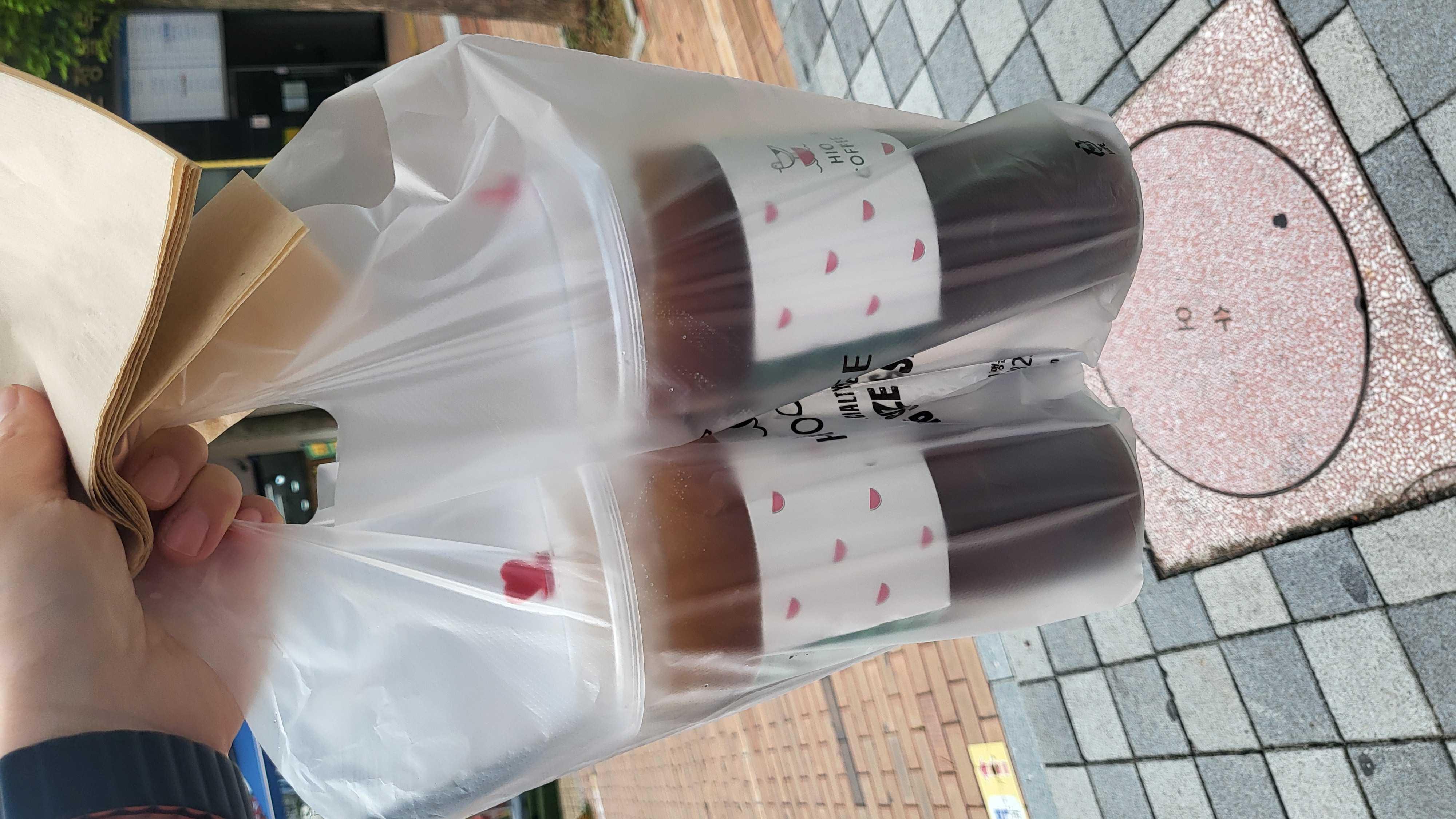 오늘도 하이오커피로 힐링타임~ 
산미
