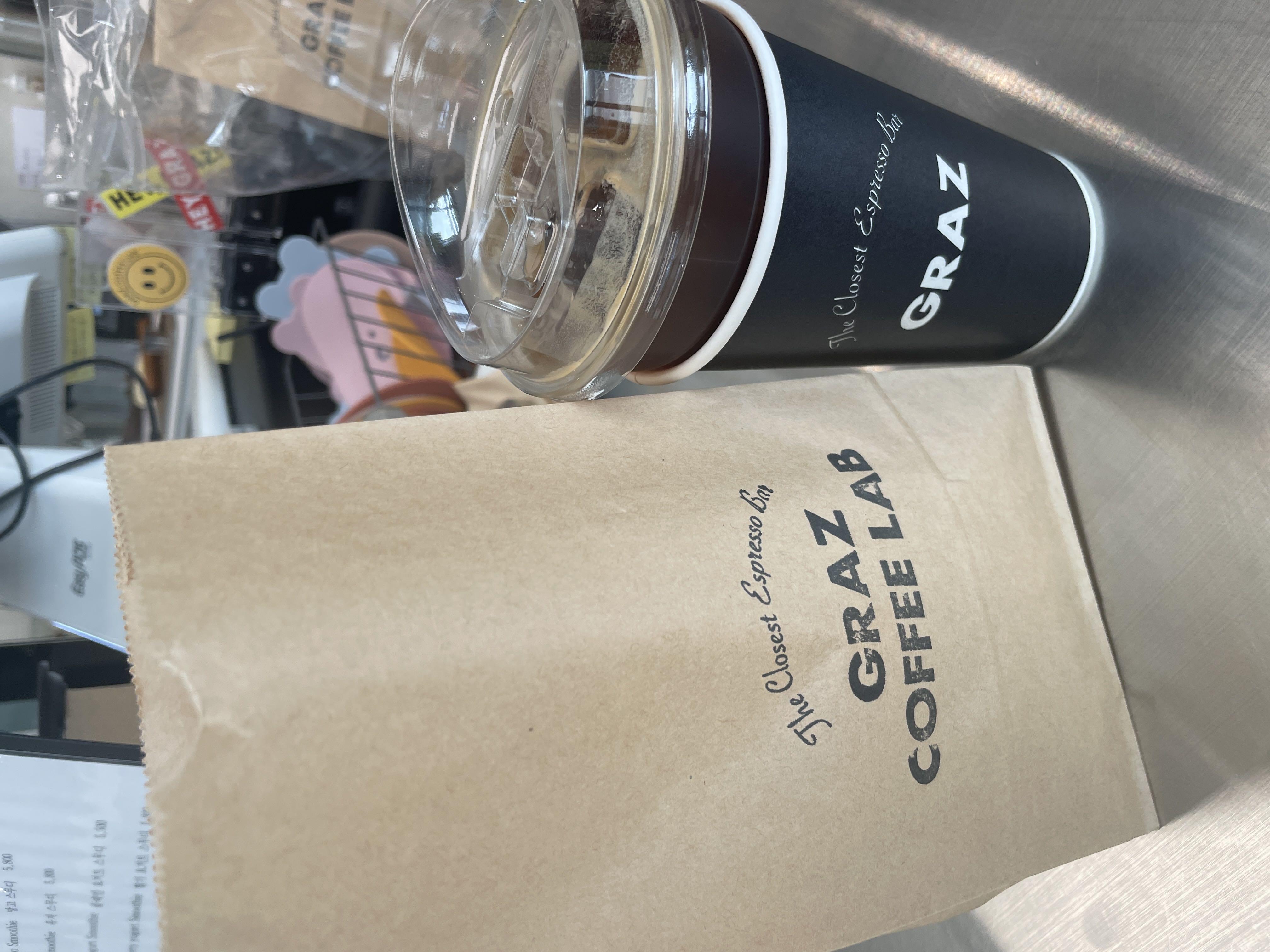자주 가던 카페인데 패스오더 첫 주문