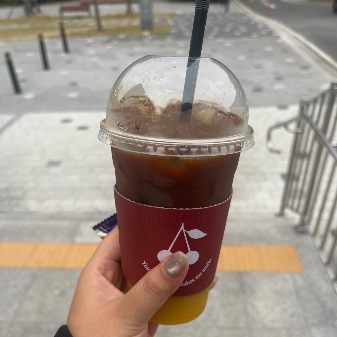 오렌지커피 너무 맛있어용!!!!!!