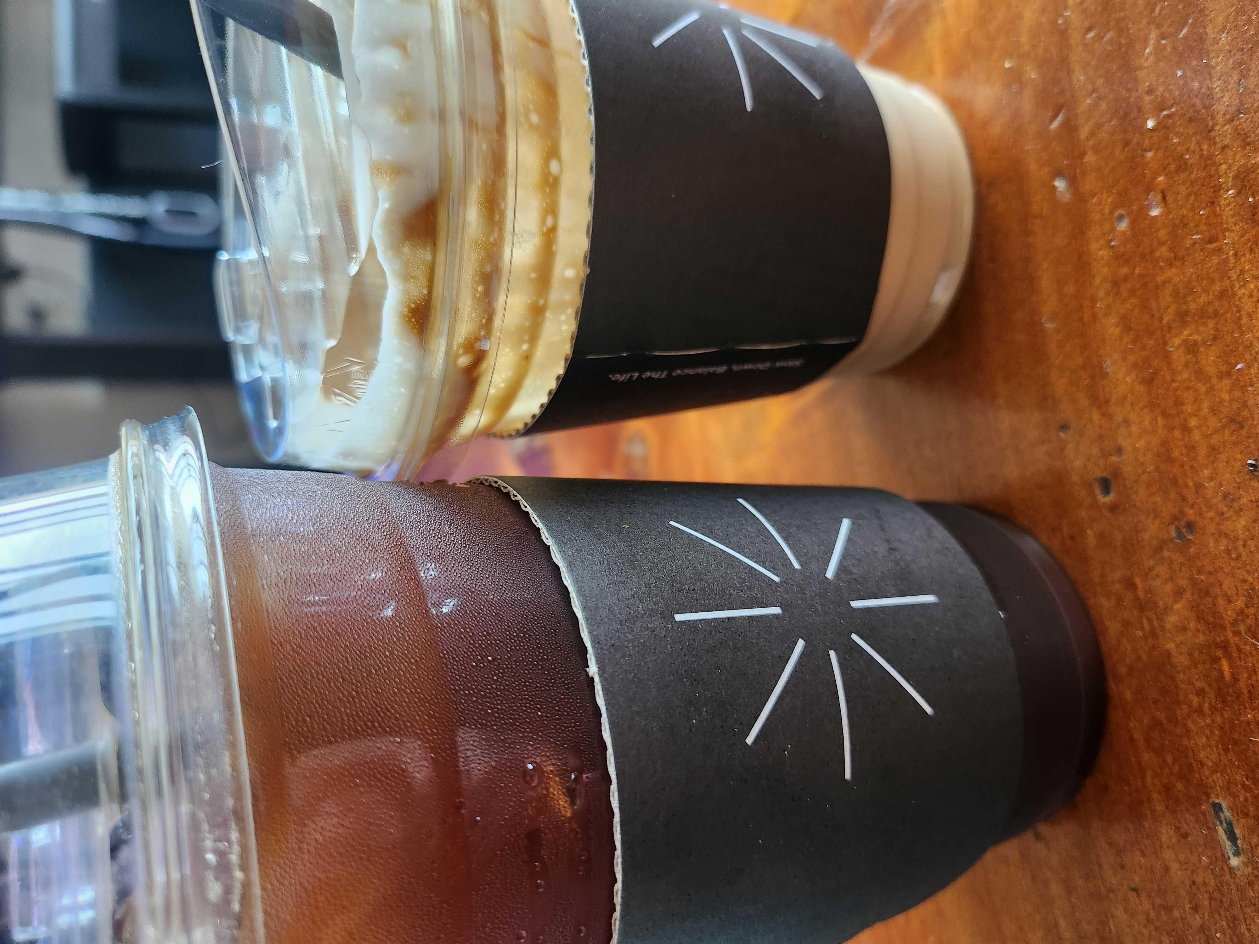 매일 먹는 크림라떼!! 아메리카노도 