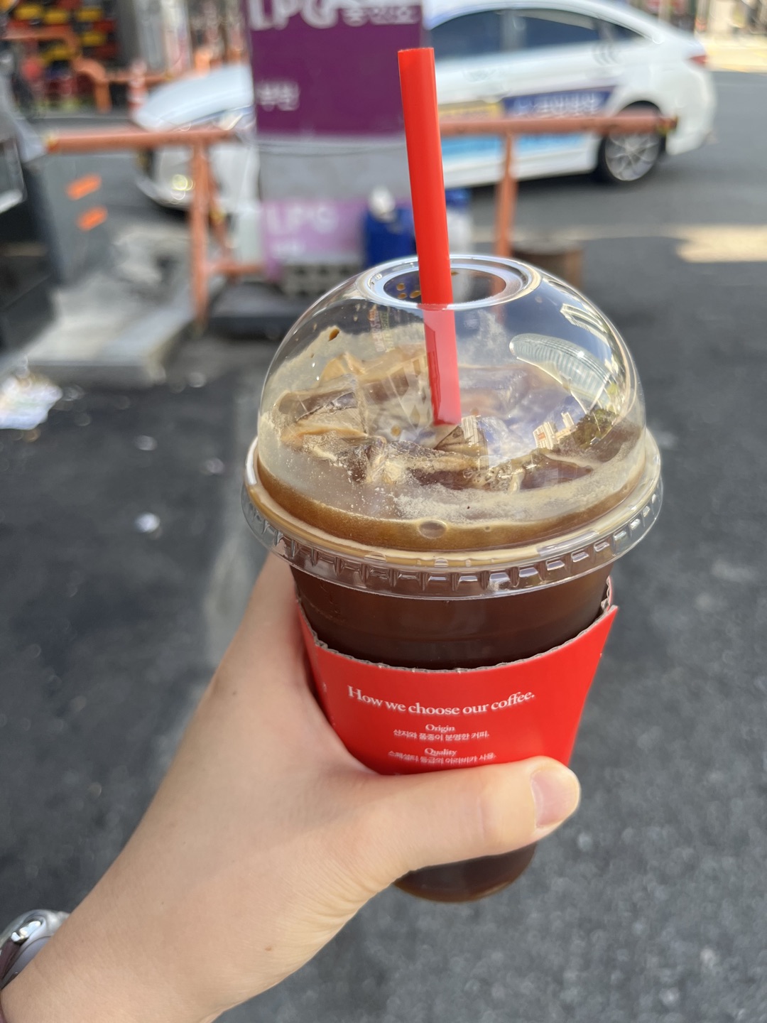 아침마다 출근길에 주문 하는데 여직원