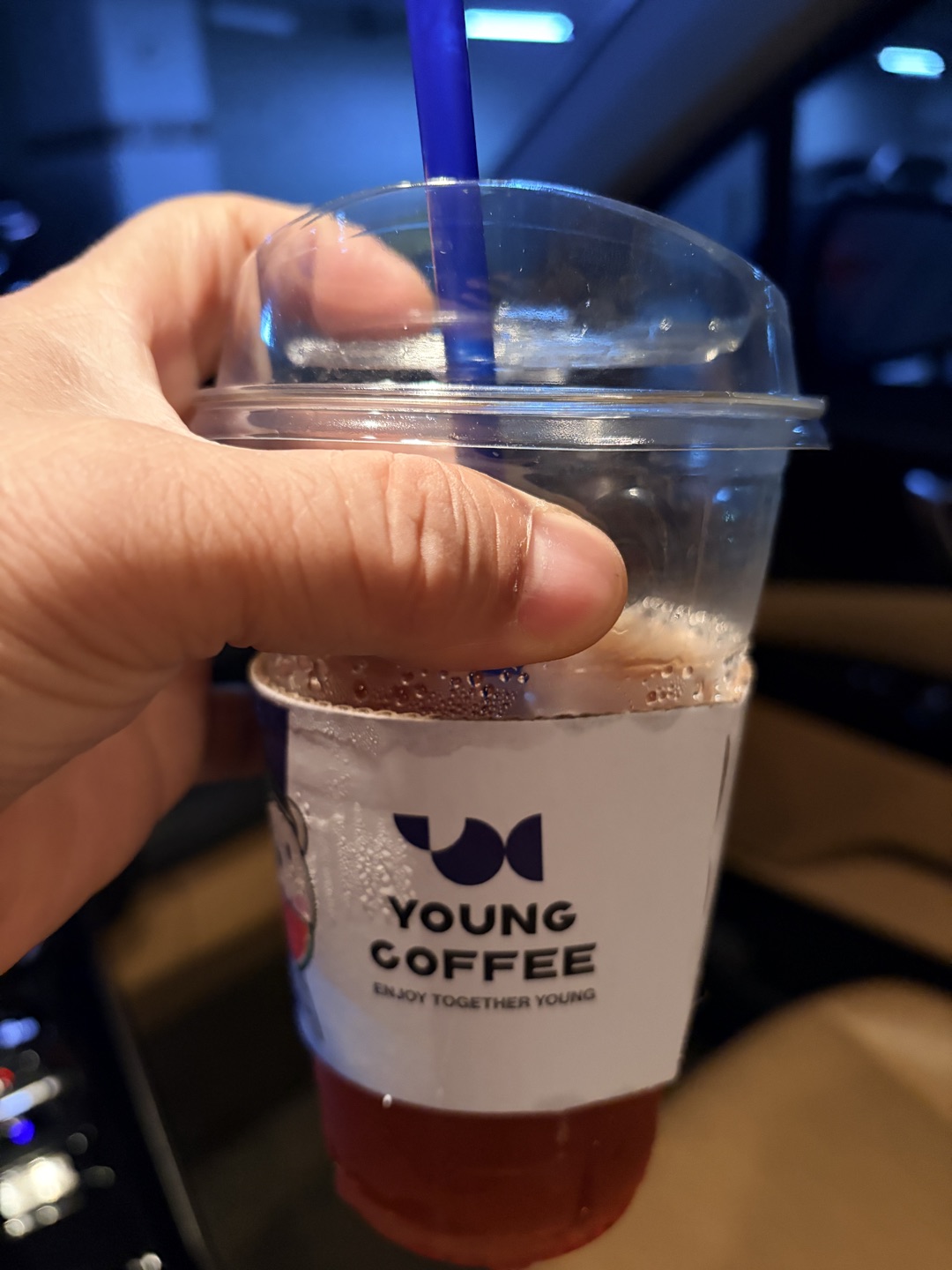 단골로 커피를 많이 시켜먹는데요, 연