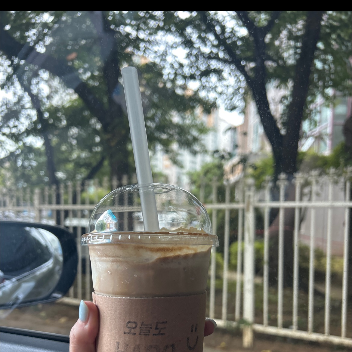 코코넛 스무디는 여기가 최고에요. 베