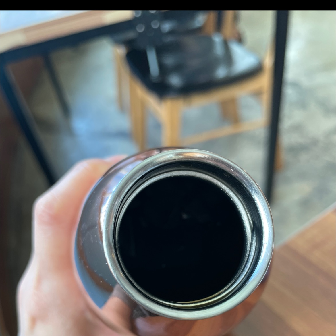 퍼센트 항상 맛있어요 
텀블러에 담아