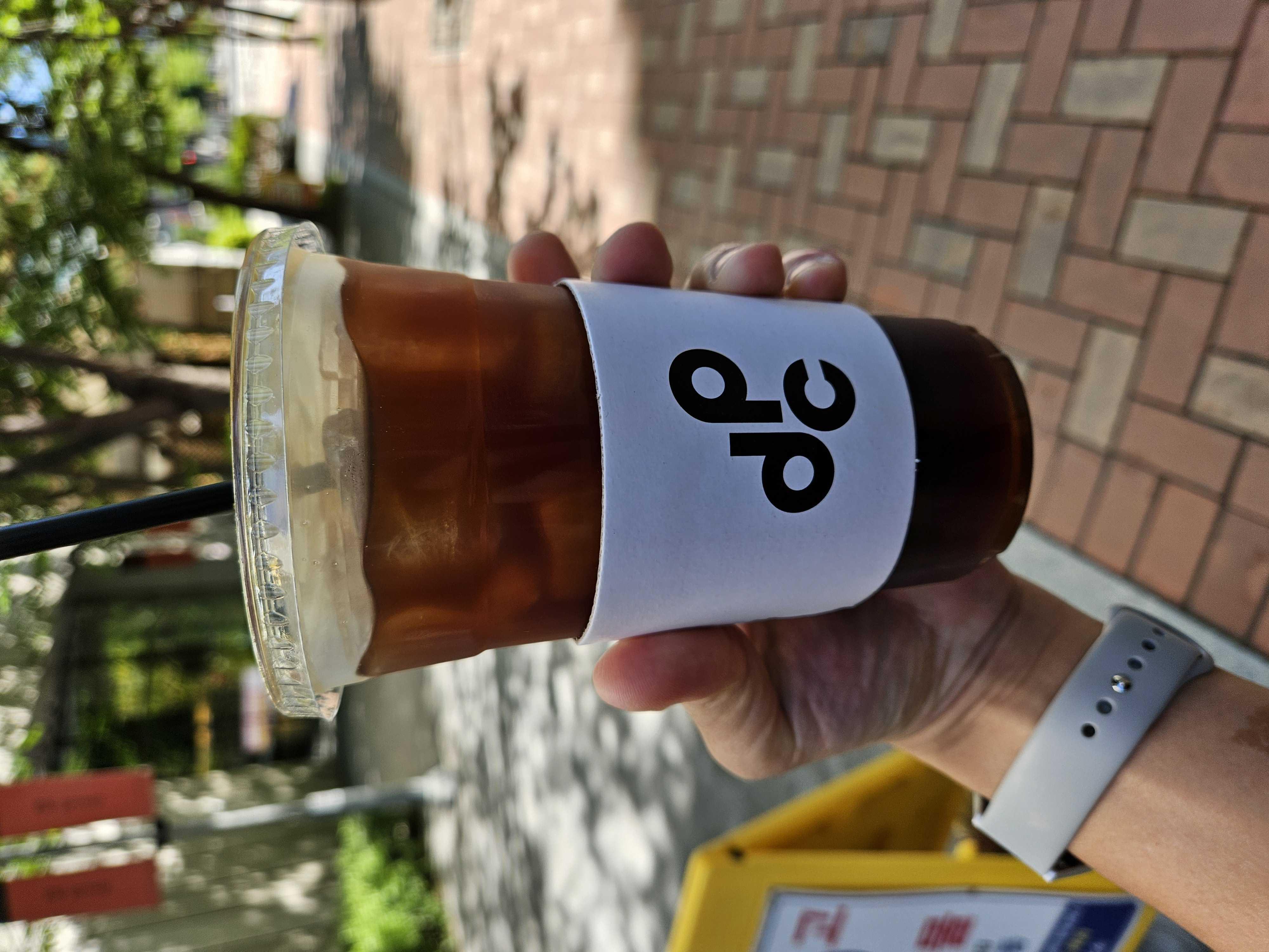 아아가 찐하고 맛이써요