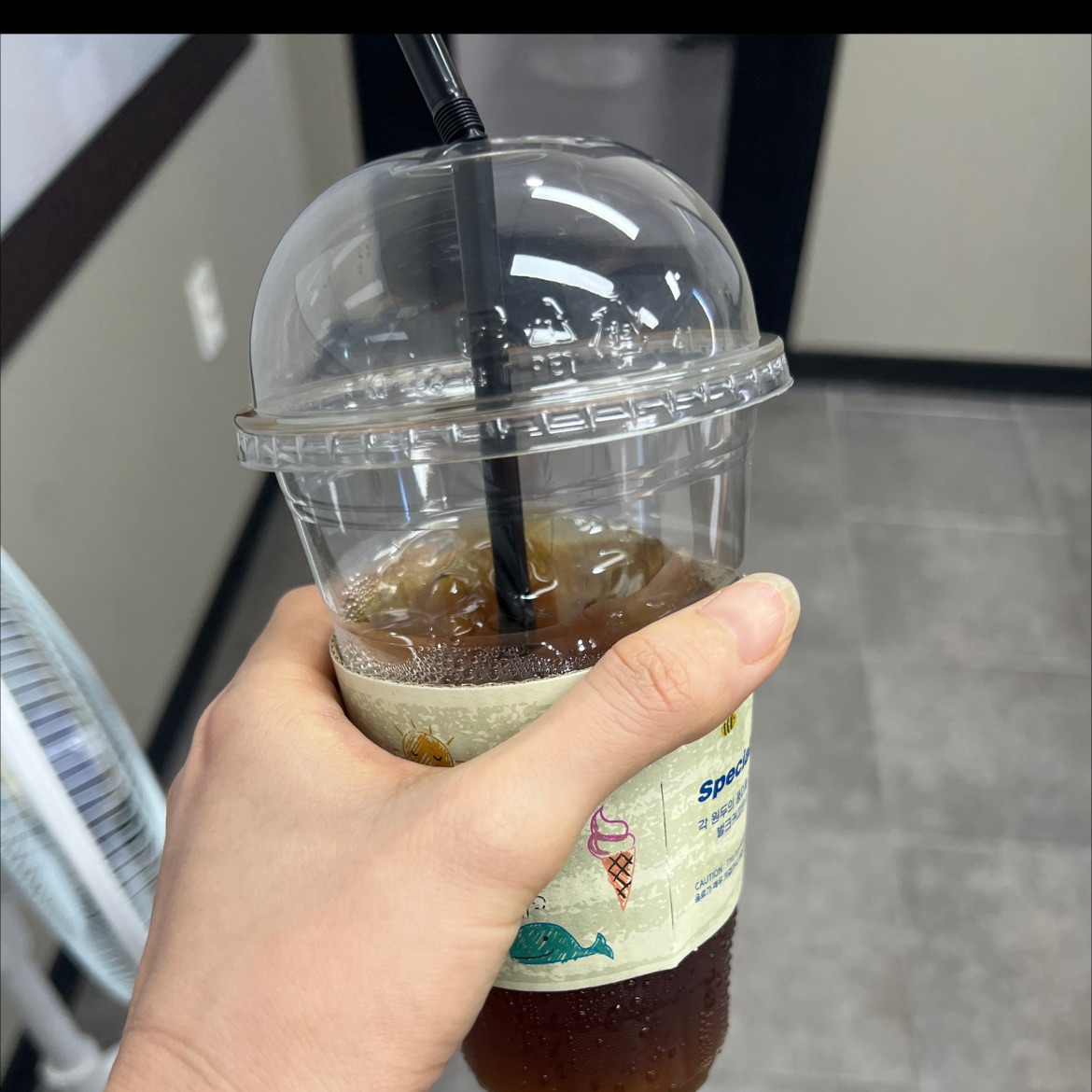 아메리카노가 생각보다 더 구수하고 맛