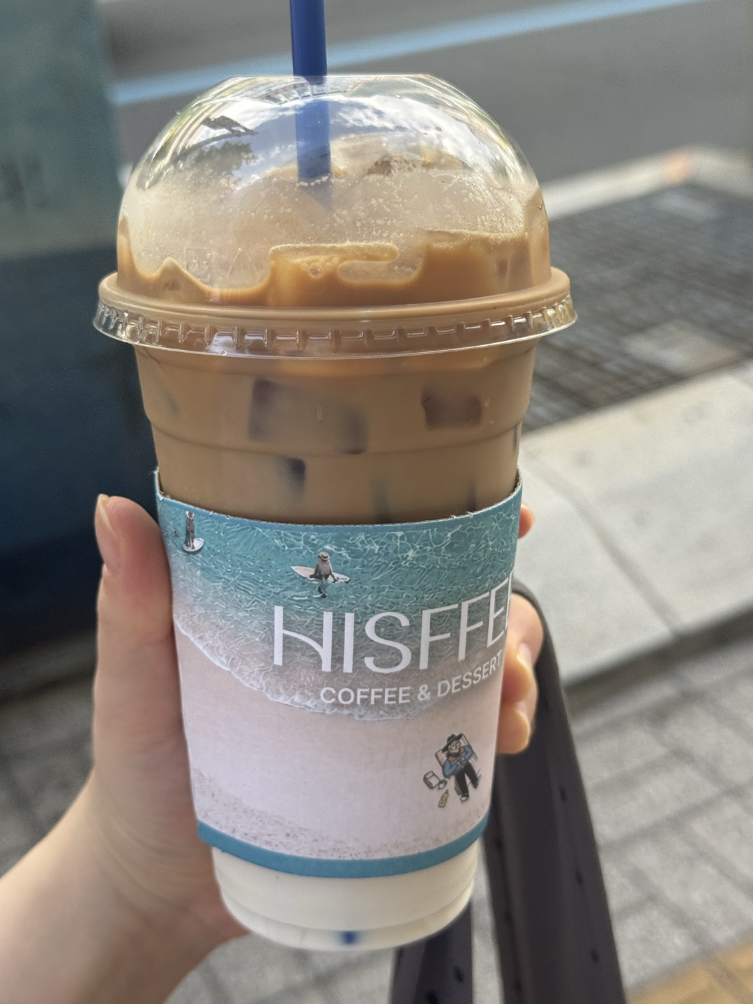 바닐라라떼 진하고 맛있어욤💖