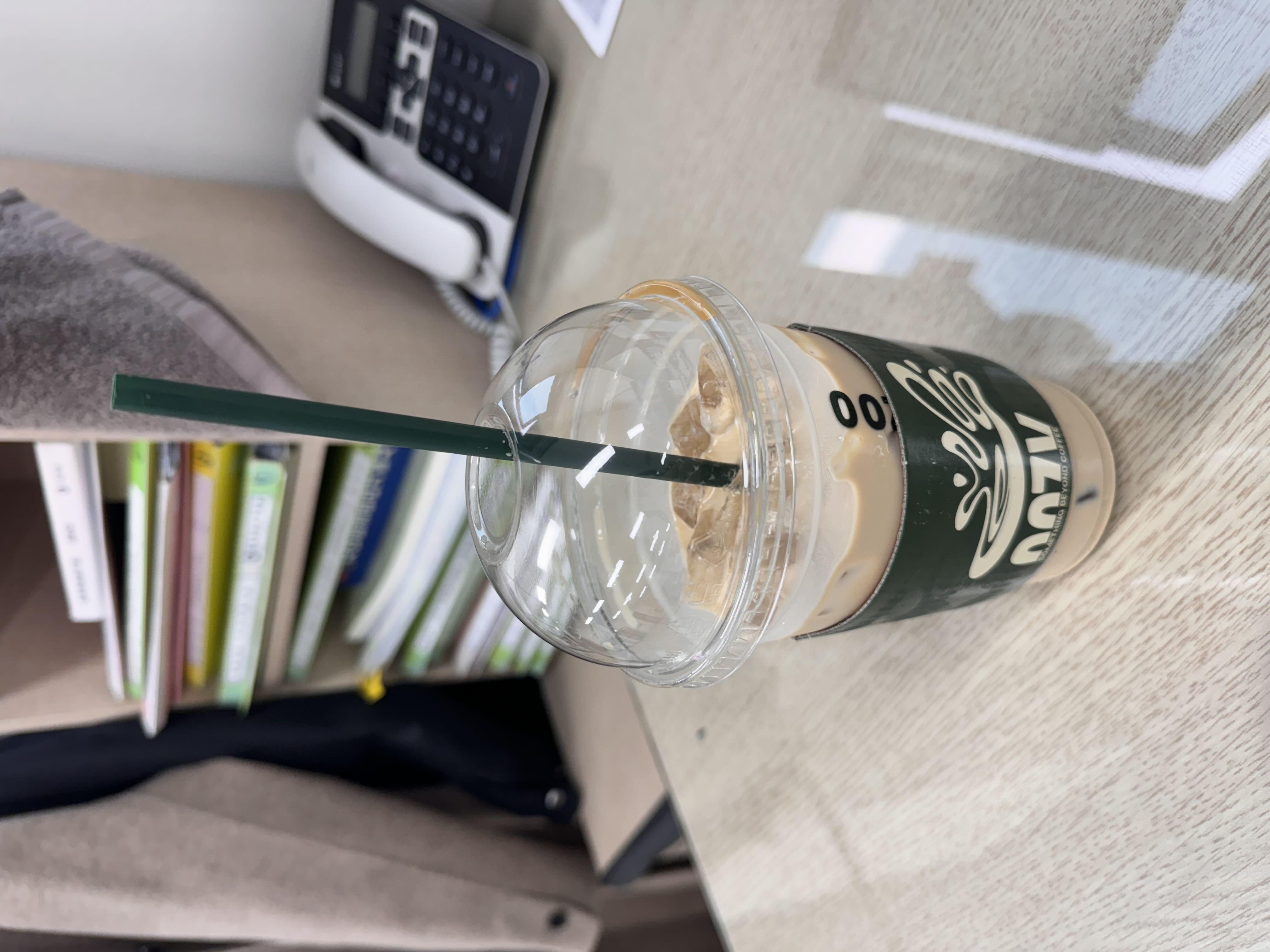 캬 딥카페라떼 존마탱!!!! 숙성우유