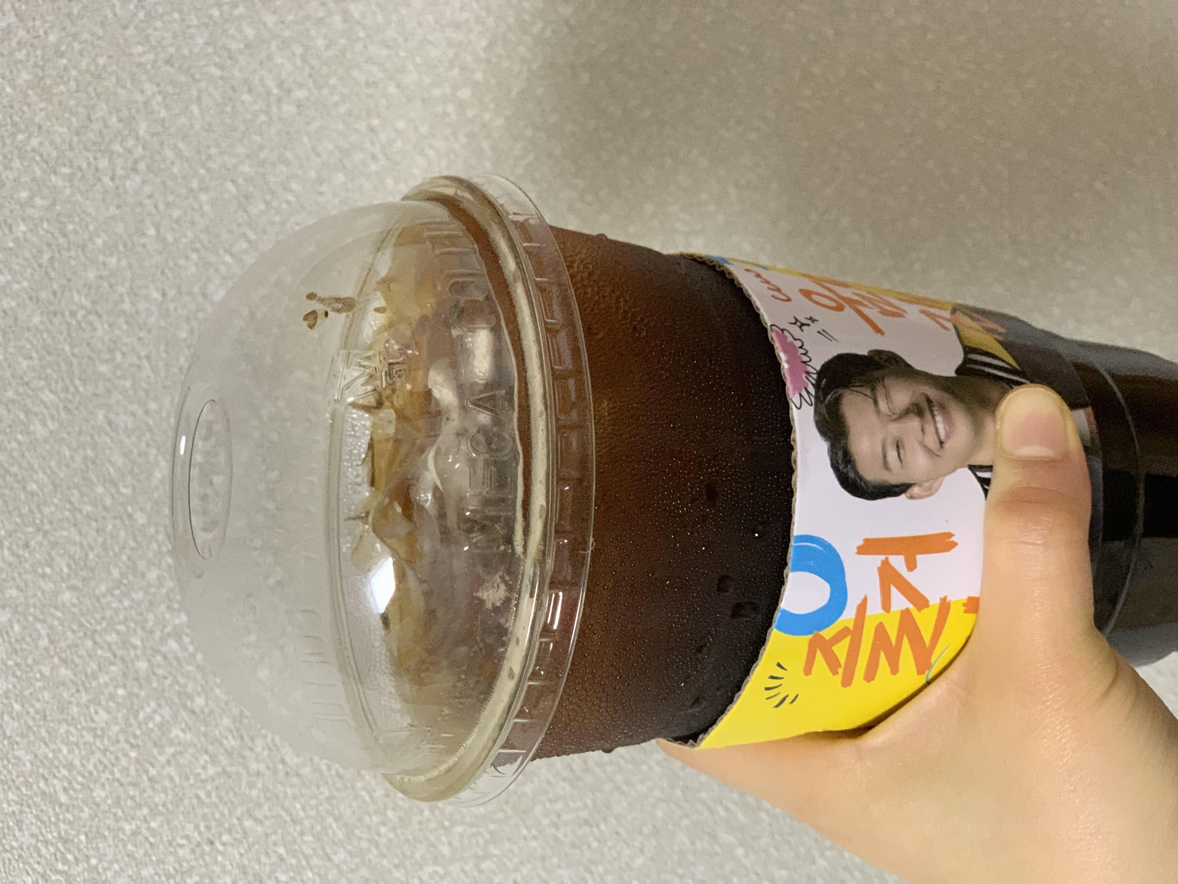 음료 조리 완료가 안 떠서 픽업시간 