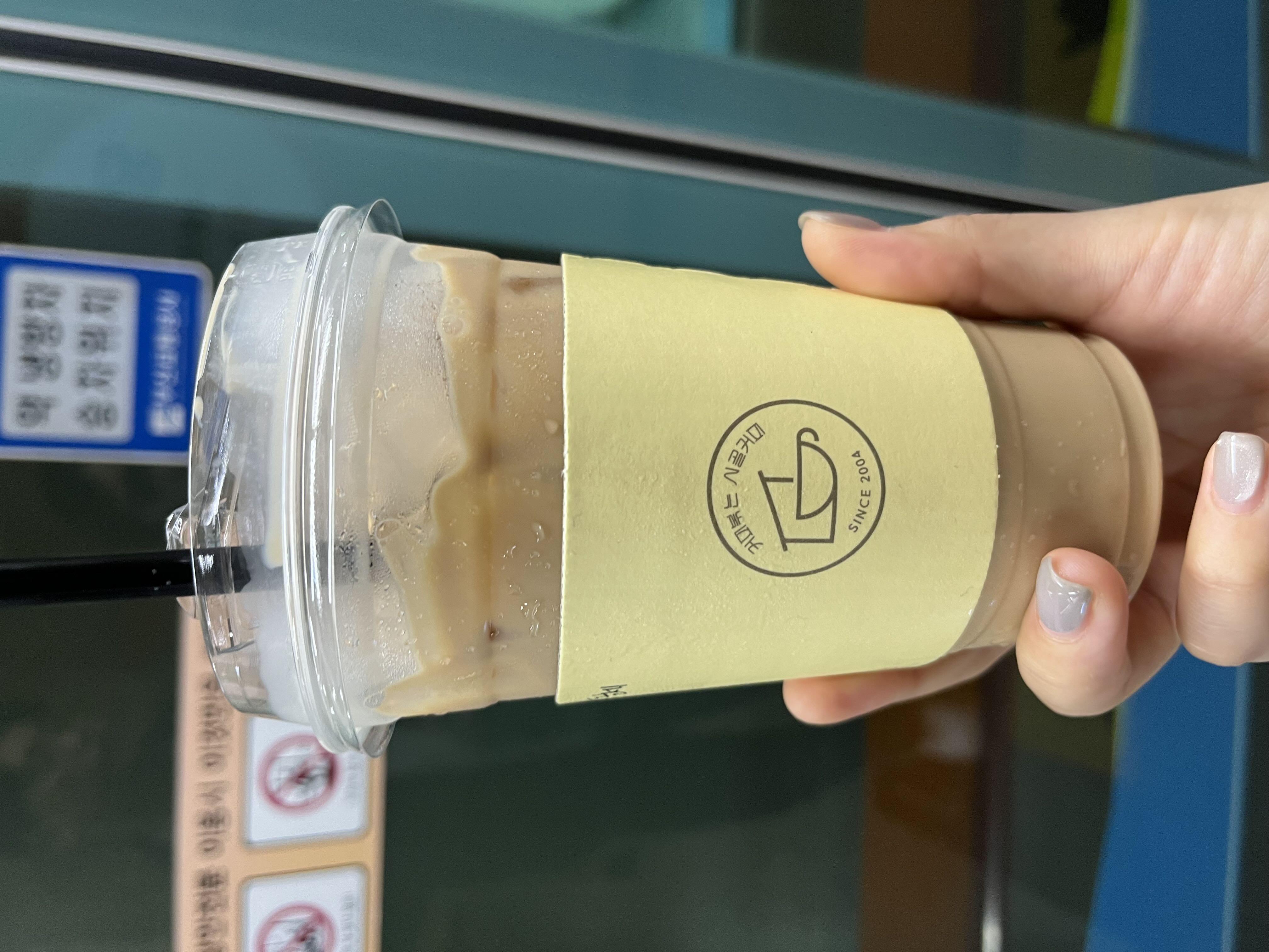 친절하신 알바분 덕분에 커피 맛이 두
