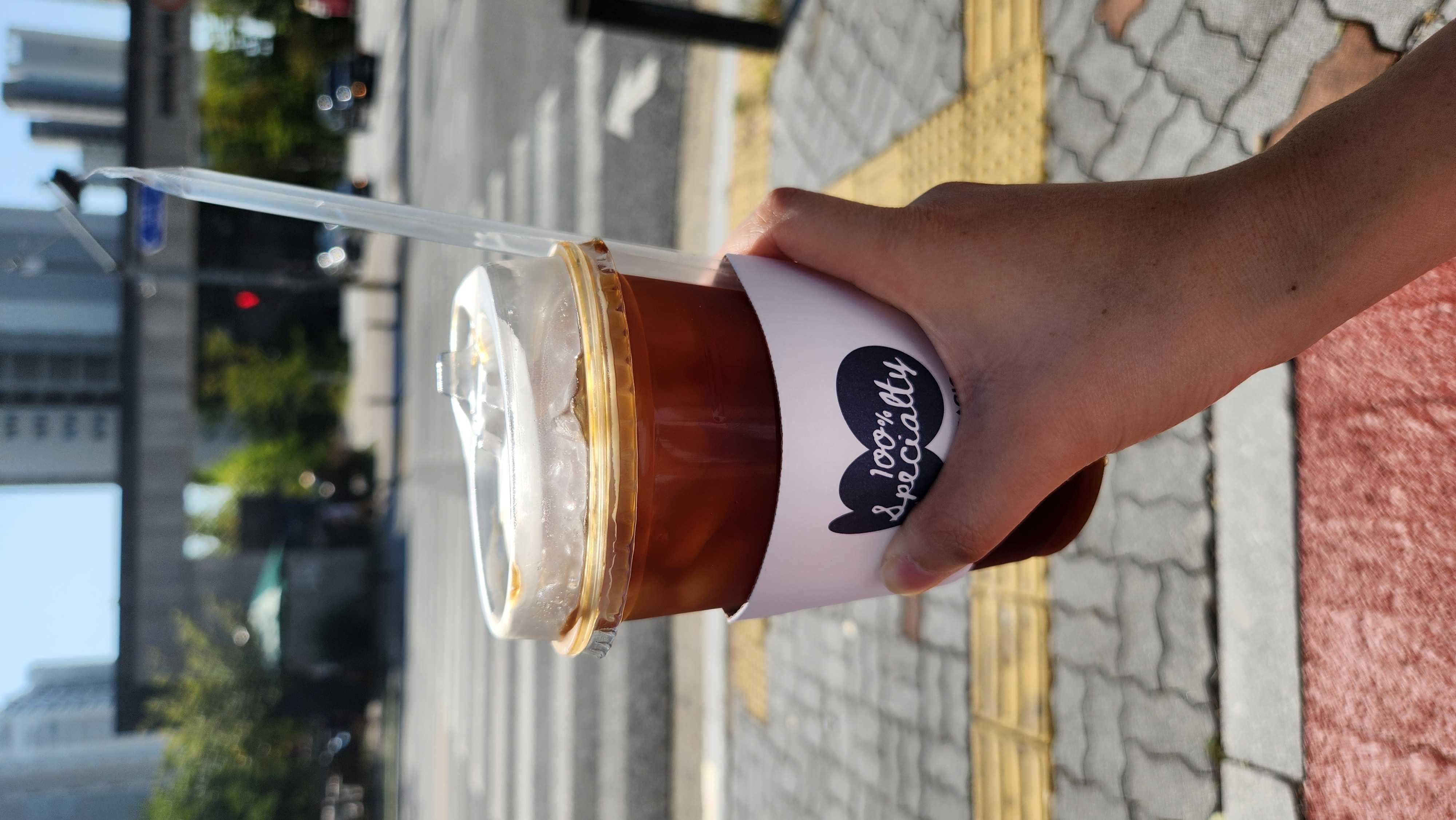 첫주문 100원 쿠폰으로 아이스아메리