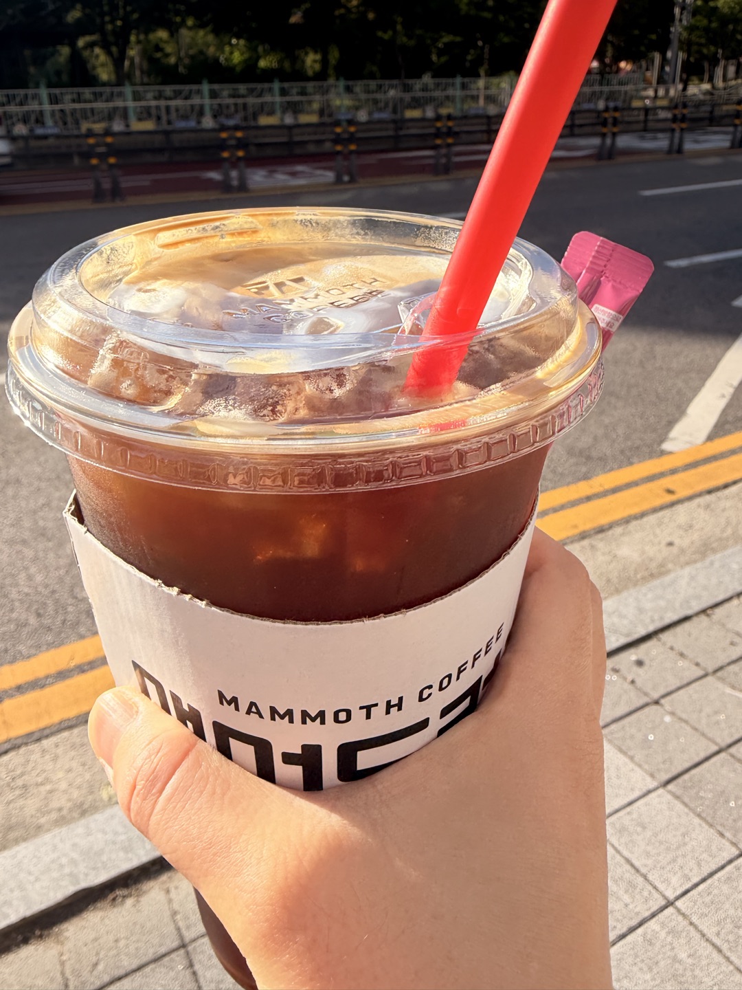 매머드 커피 넘나 고소하고 맛있어요�
