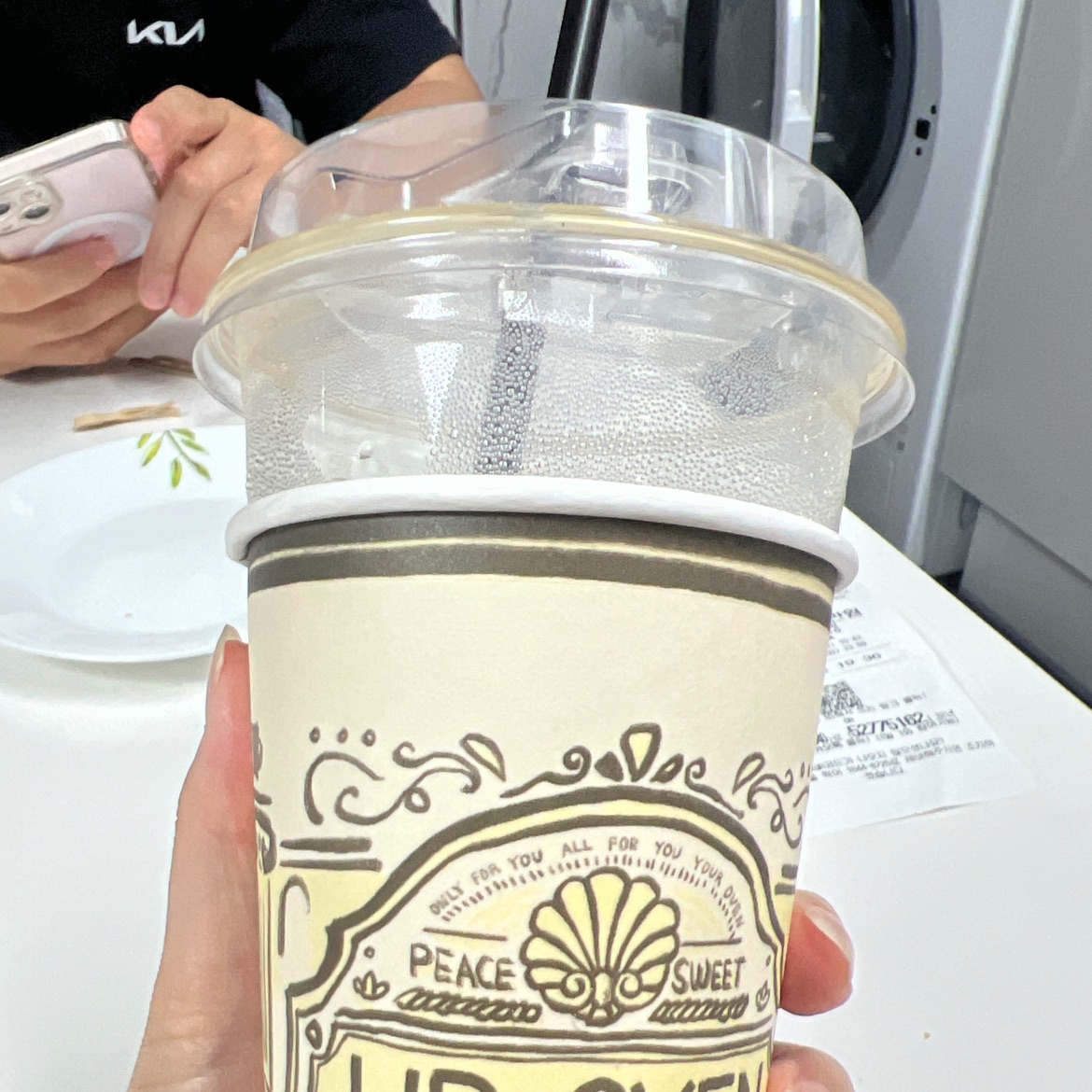 라떼가 진해서 맛있어요