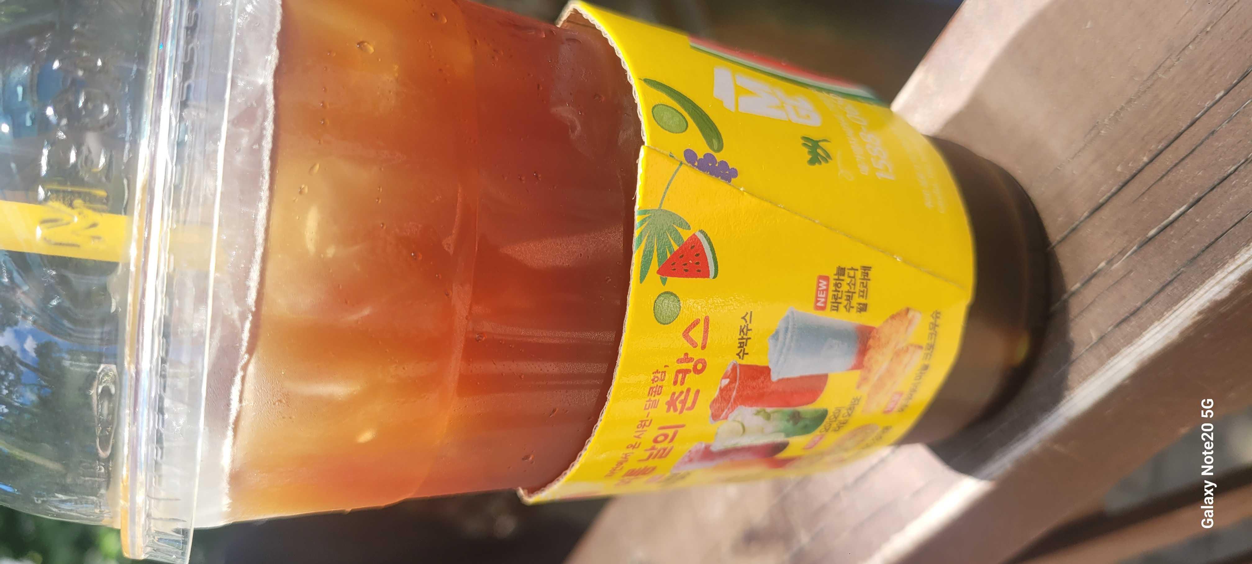 ICE에 시럽 넣어 달라고 했는데 뜨