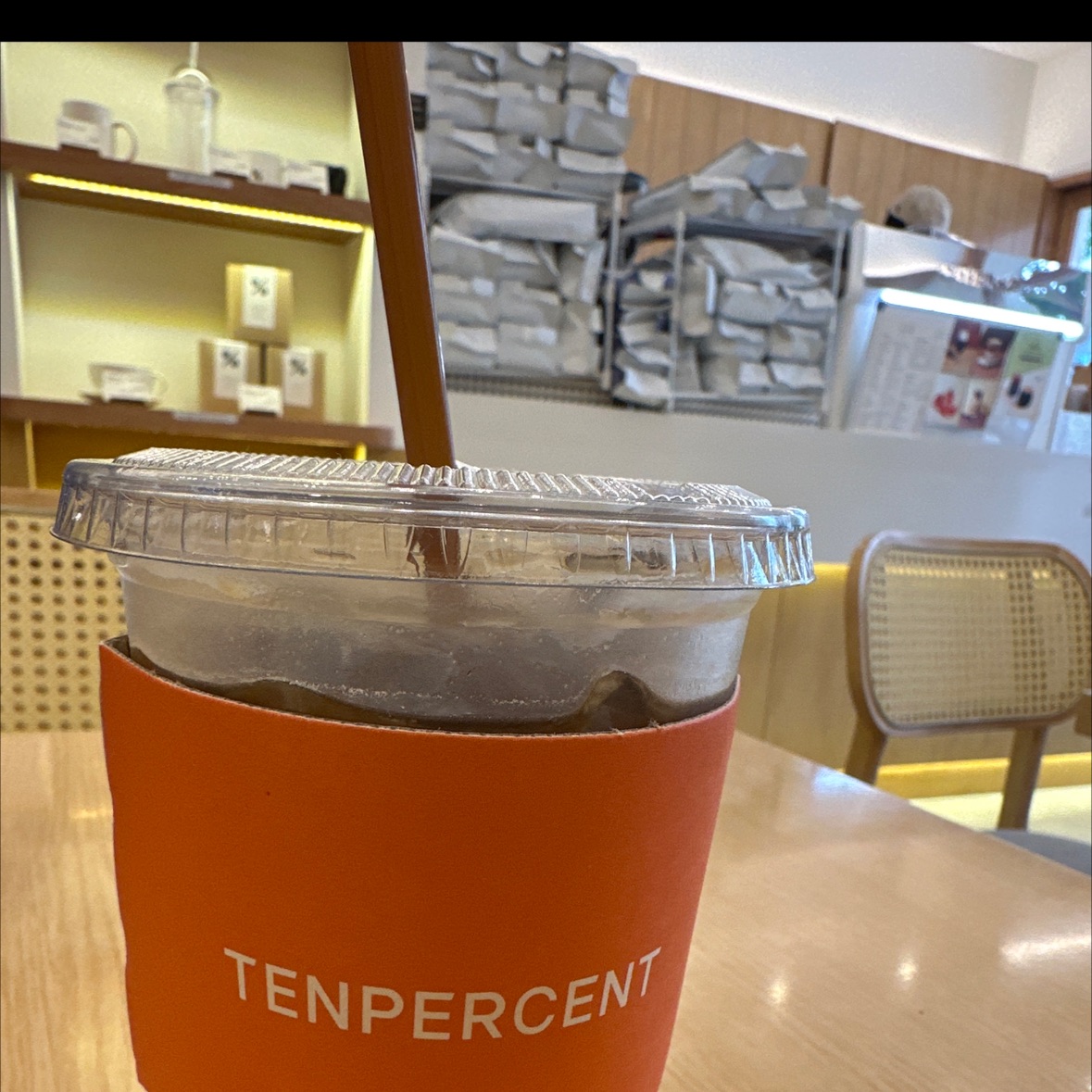 역시 텐퍼센트커피는 가성비가 아주훌륭