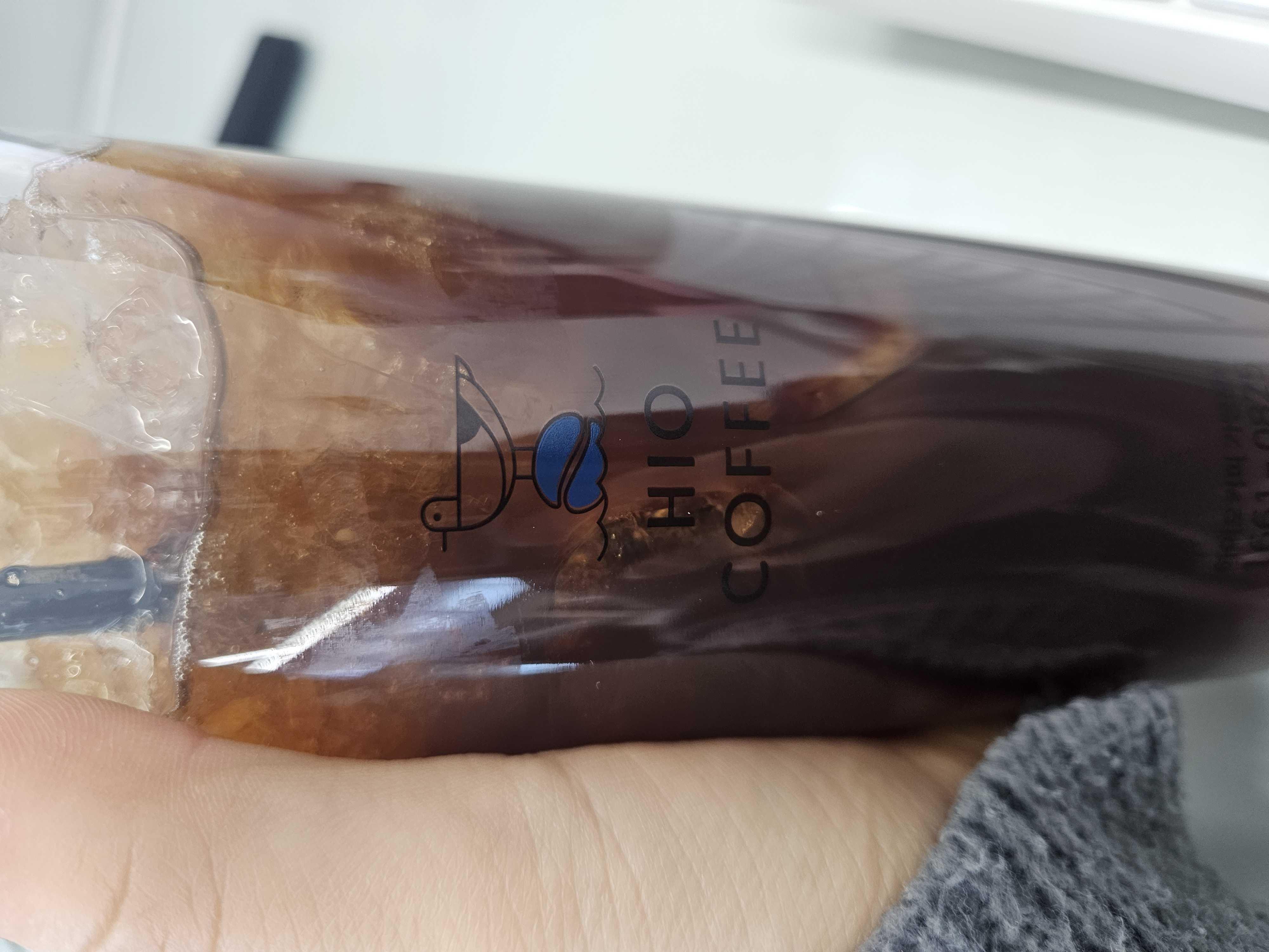 아이스아메리카노 1잔 아이스티 샷추가