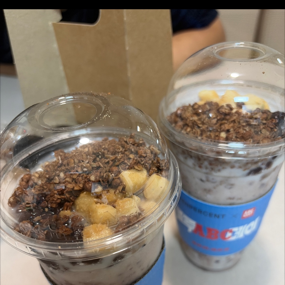 낮에 컵빙수 먹고 맛있어서 저녁에 또