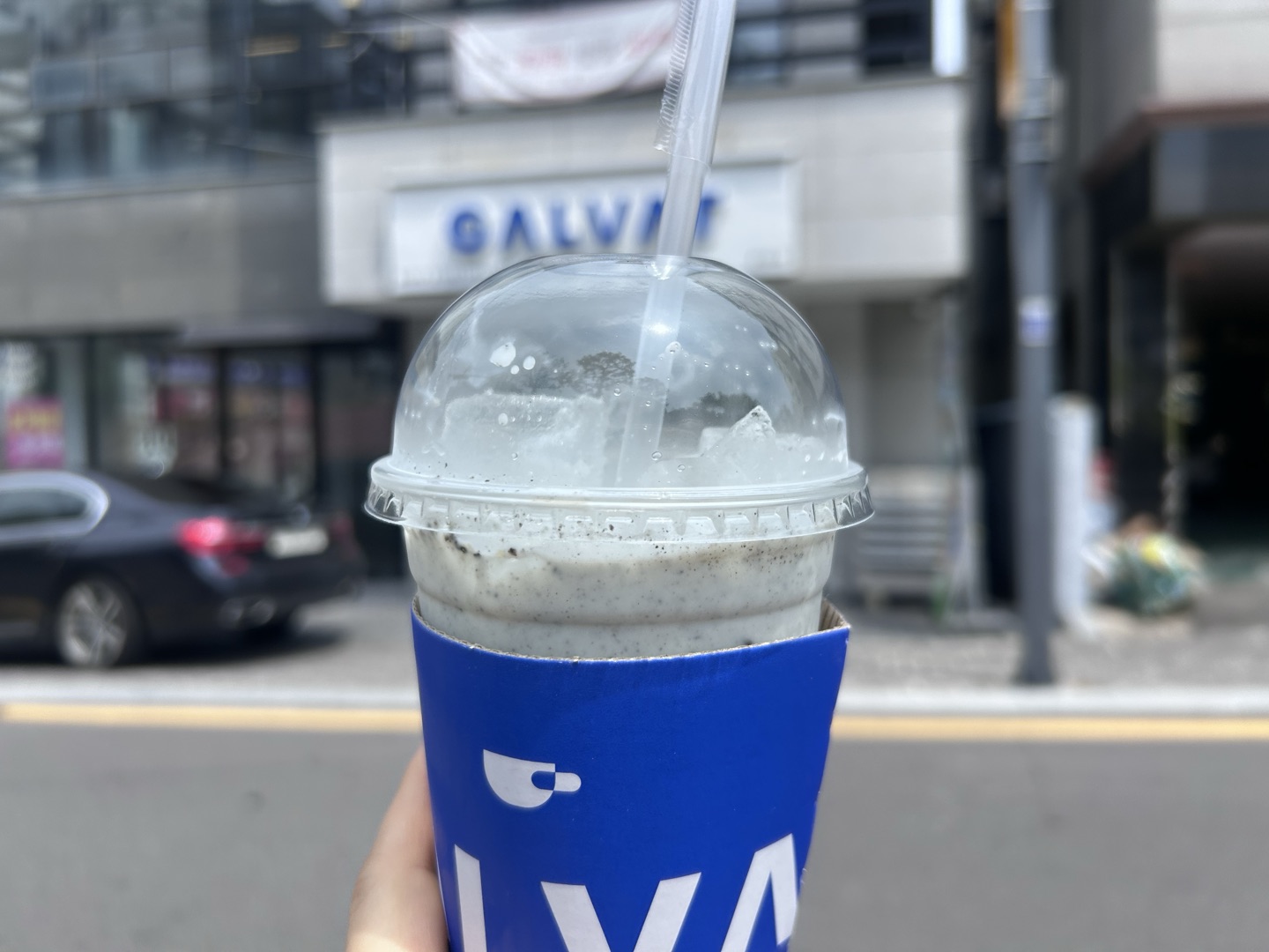 흑임자카페라떼 먹어보고  맛있어서 오